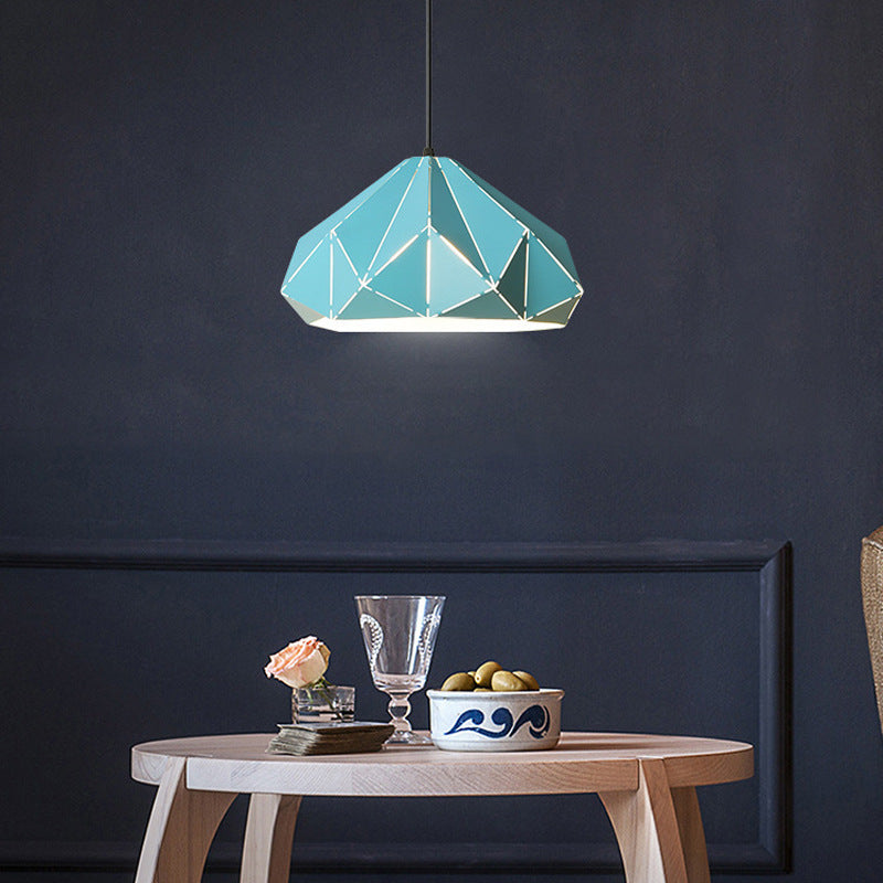 Nordic Geometric Iron Pendant Light