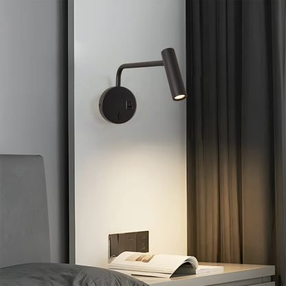 3W High-CRI LED Reading Wall Light / 4000K / White With switch