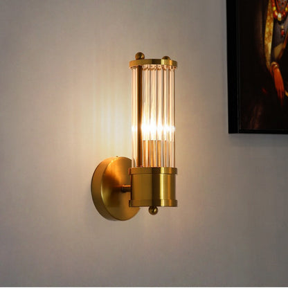 Double-Head Iron Glass LED Wall Light / White Light / Double headed D12 H48CM