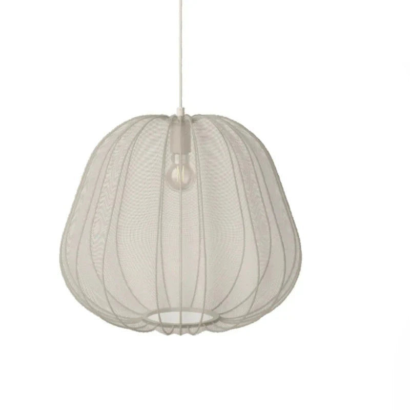Japanese Branch LED Ceiling Light / White Light / Style B Gray Blue