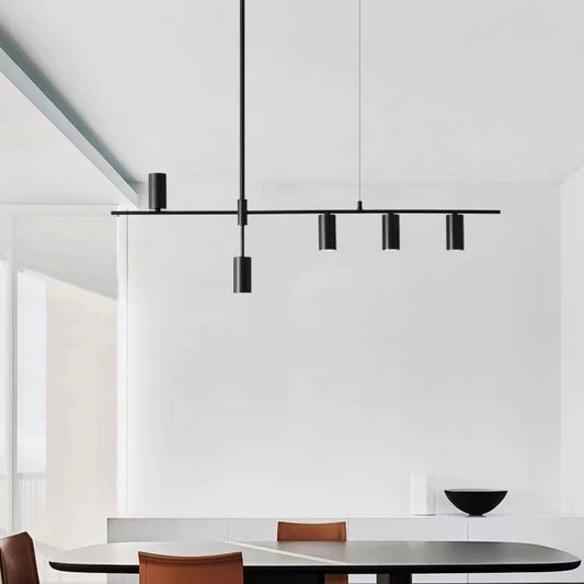 Three-Light Retractable Nordic Chandelier / Warm Light / 3 Head Gold
