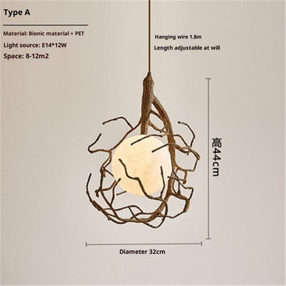 Multi-Light Modern Decorative Chandelier / With 3color Light / Type B