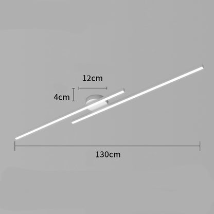 Long Rectangular Dimmable LED Ceiling Light / I
