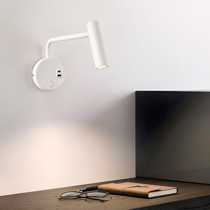 3W High-CRI LED Reading Wall Light / 3000K / Black With switch
