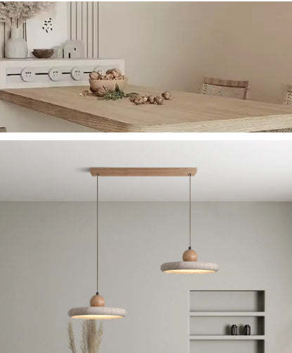 Cave Stone Multi-Light Pendant Light / Three color light / 40cm