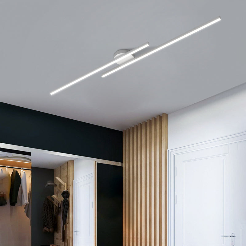 Long Rectangular Dimmable LED Ceiling Light / A