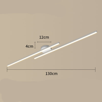 Long Rectangular Dimmable LED Ceiling Light / B