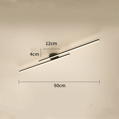 Long Rectangular Dimmable LED Ceiling Light / H