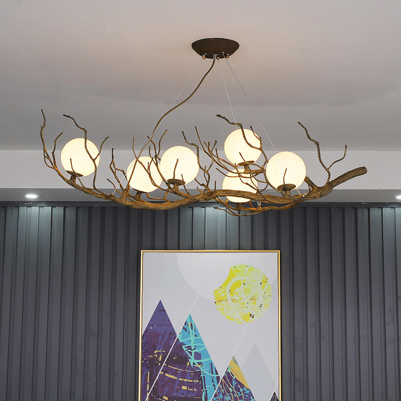 Multi-Light Modern Decorative Chandelier / With Warm Light / Type B
