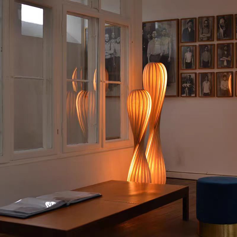 Nordic 112–145cm Floor Lamp / Warm Light / H145CM / EU