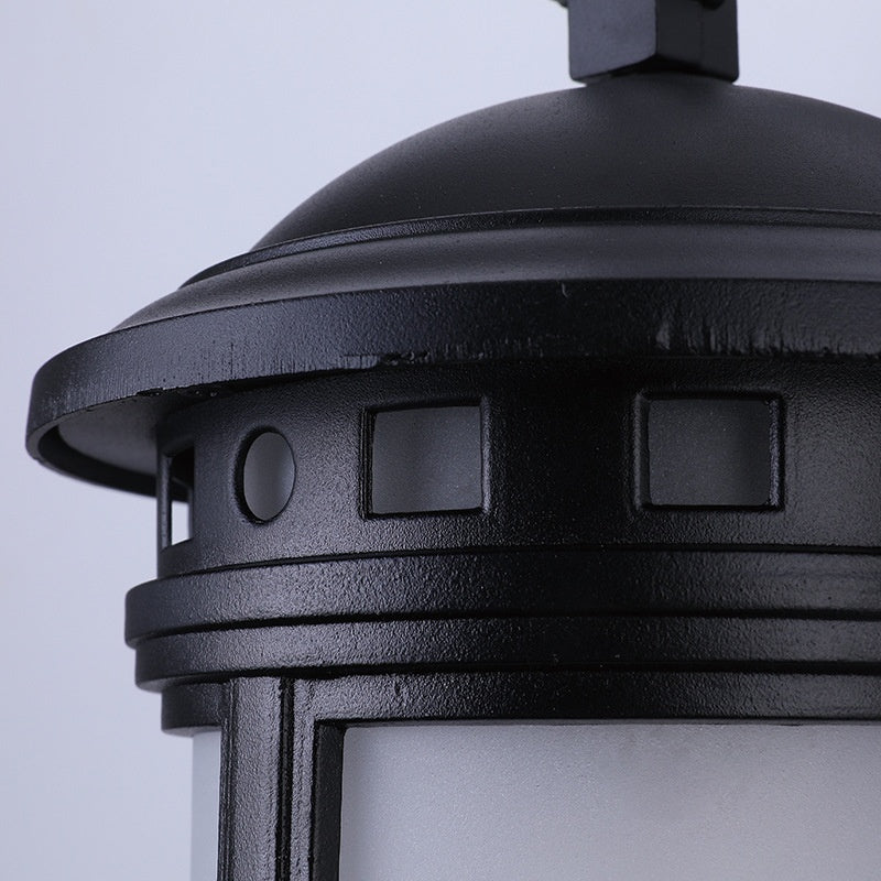 IP65 Vintage Iron Glass Outdoor Wall Light