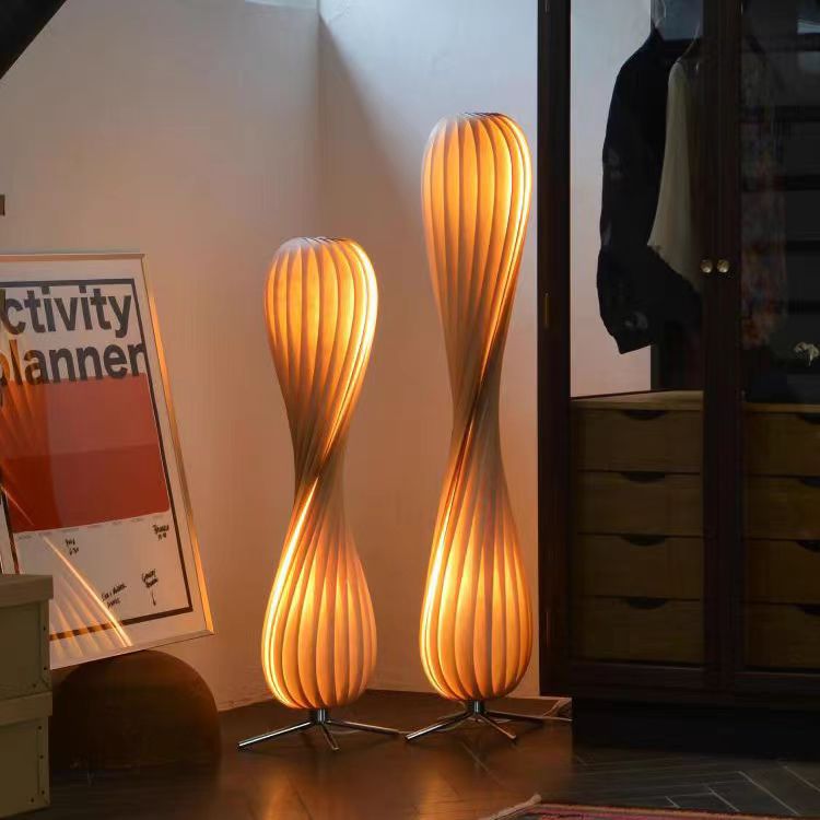Nordic 112–145cm Floor Lamp / Warm Light / H112CM / EU