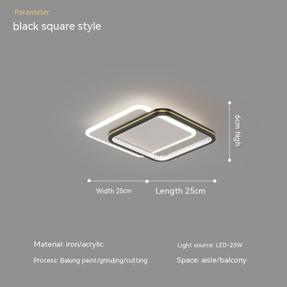 Tri-Colour LED Hallway Ceiling Light