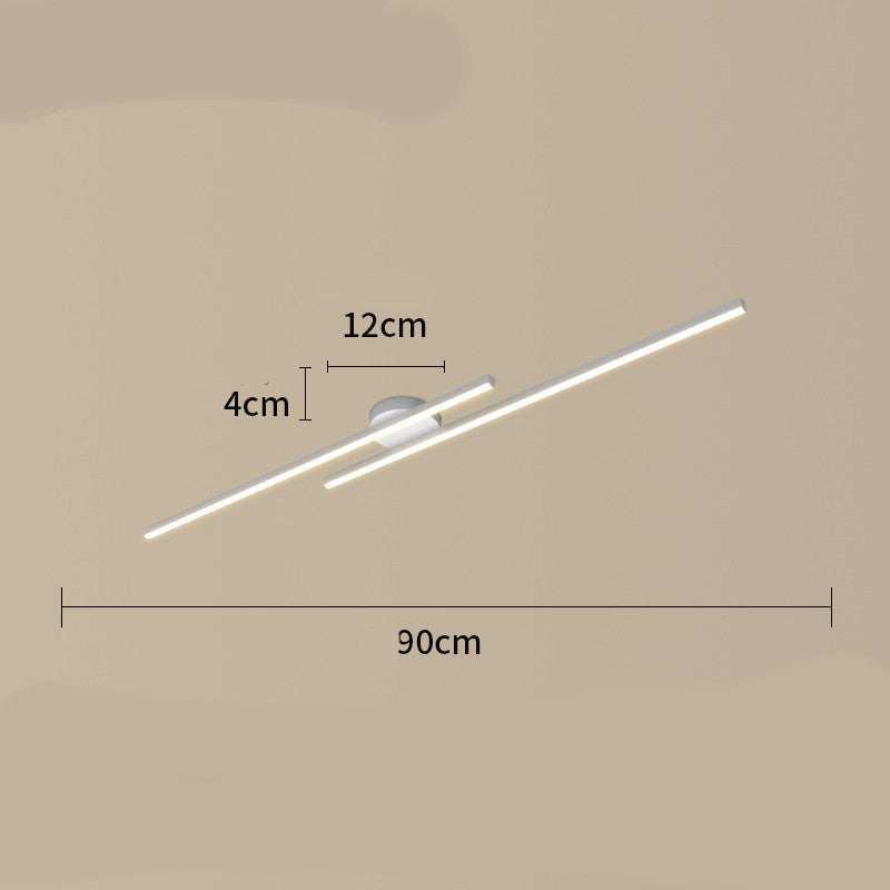 Long Rectangular Dimmable LED Ceiling Light / F