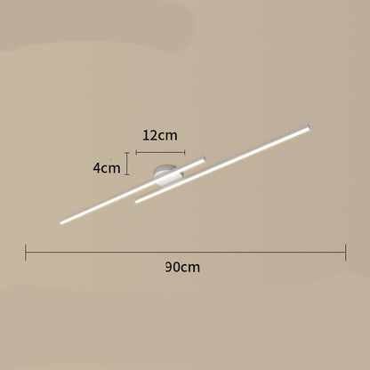 Long Rectangular Dimmable LED Ceiling Light / F